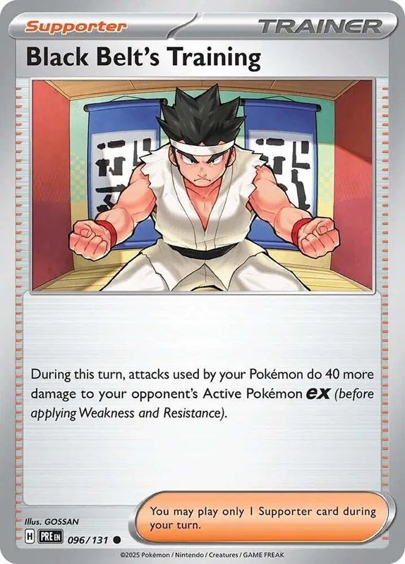 Black Belt's Training — Prismatic Evolutions 096/131