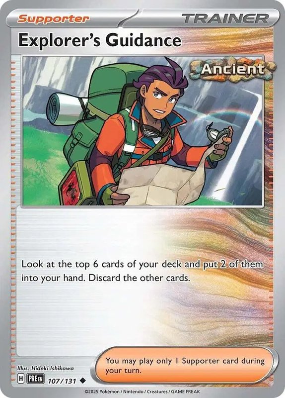 Explorer's Guidance — Prismatic Evolutions 107/131