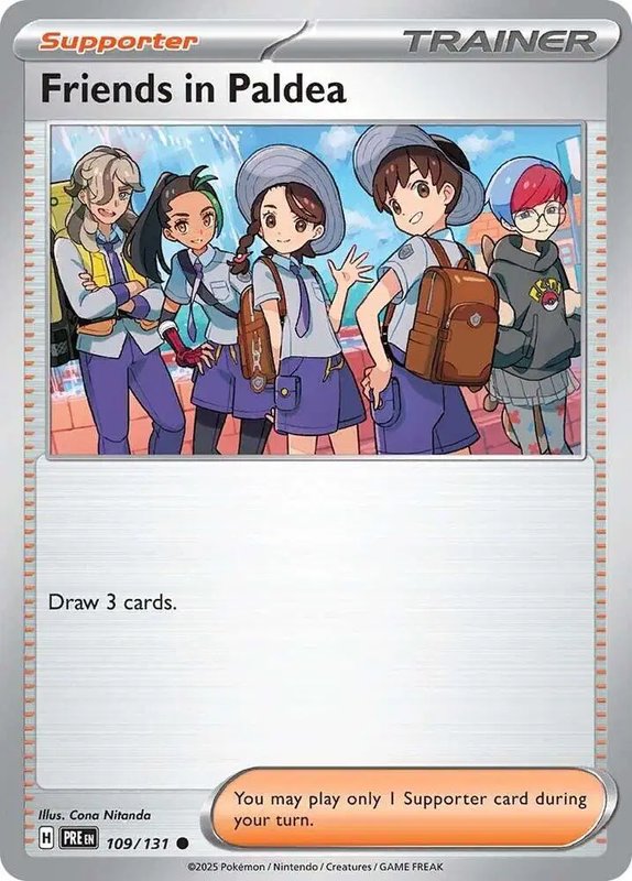 Friends in Paldea — Prismatic Evolutions 109/131