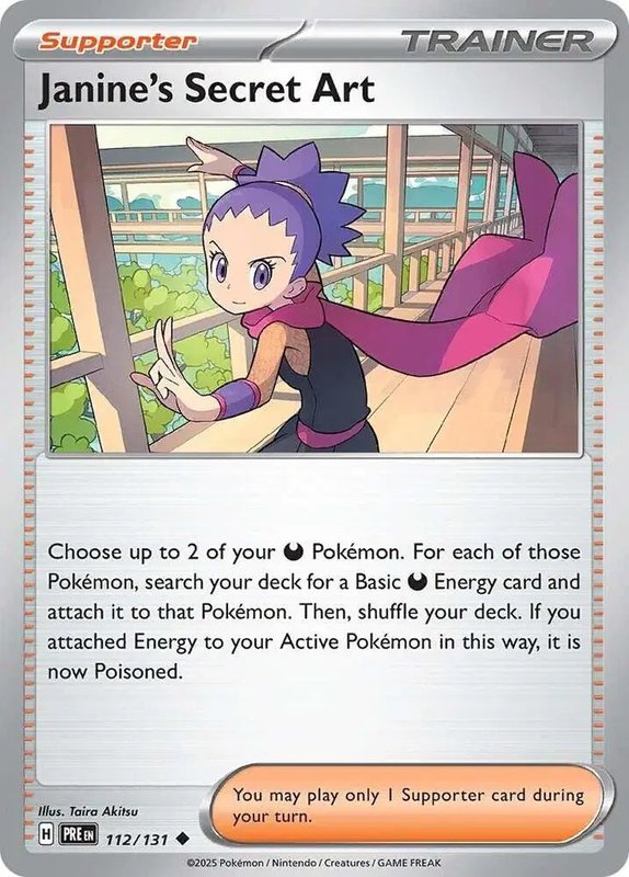 Janine's Secret Art — Prismatic Evolutions 112/131