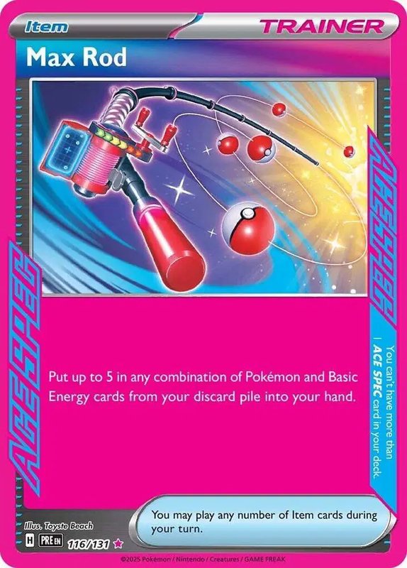 Max Rod — Prismatic Evolutions 116/131