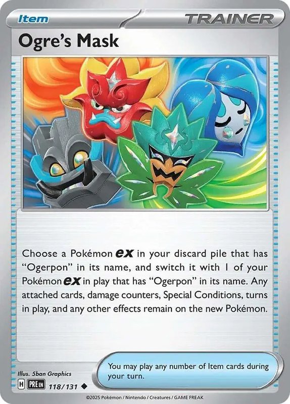Ogre's Mask — Prismatic Evolutions 118/131
