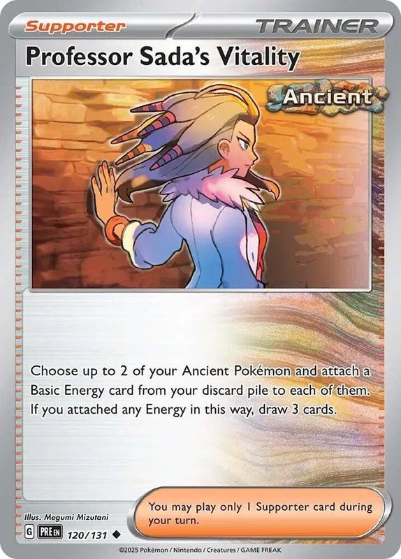 Professor Sada's Vitality — Prismatic Evolutions 120/131