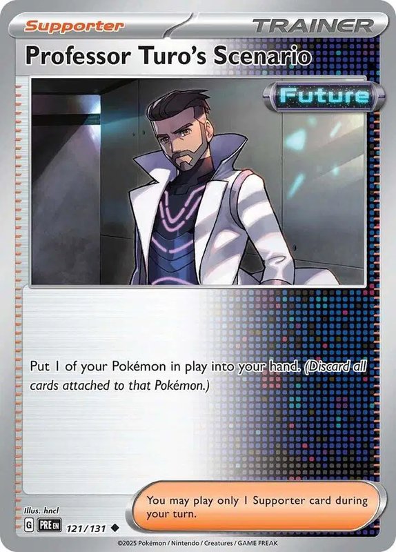 Professor Turo's Scenario — Prismatic Evolutions 121/131