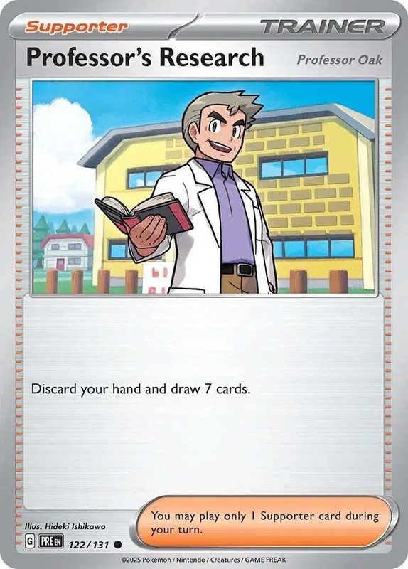 Professor's Research [Professor Oak] — Prismatic Evolutions 122/131