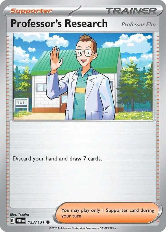 Professor's Research [Professor Elm] — Prismatic Evolutions 123/131