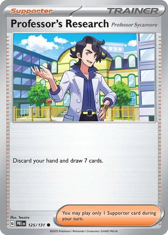 Professor's Research [Professor Sycamore] — Prismatic Evolutions 125/131