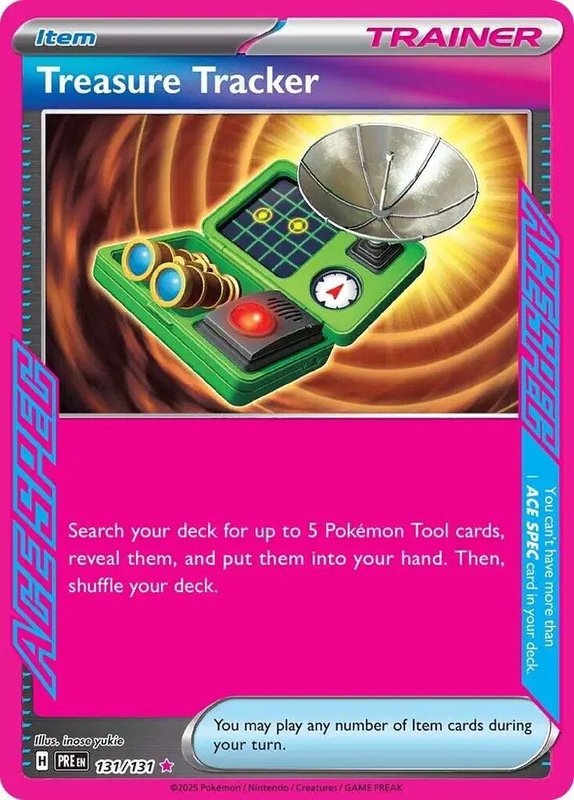 Treasure Tracker — Prismatic Evolutions 131/131