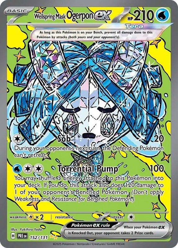 Wellspring Mask Ogerpon ex — Prismatic Evolutions 152/131
