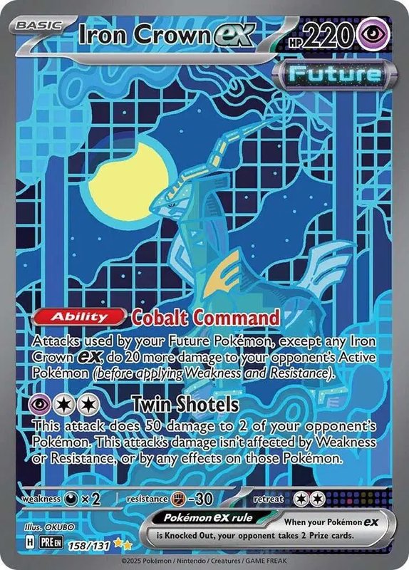 Iron Crown ex — Prismatic Evolutions 158/131