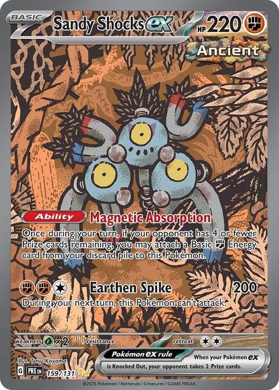 Sandy Shocks ex — Prismatic Evolutions 159/131