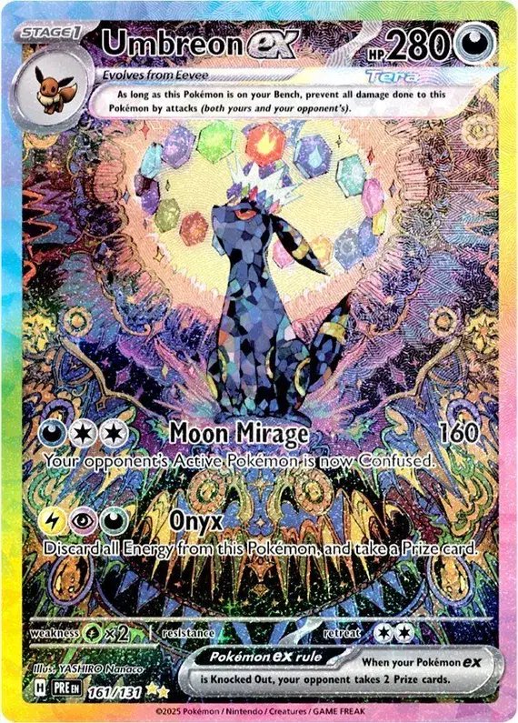 Umbreon ex — Prismatic Evolutions 161/131