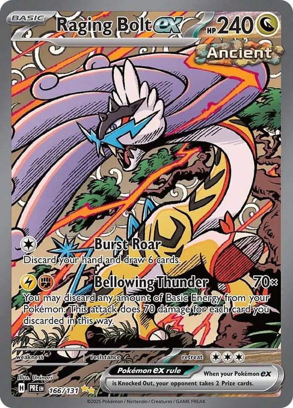 Raging Bolt ex — Prismatic Evolutions 166/131