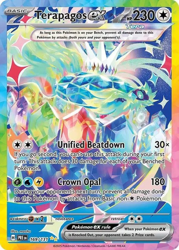 Terapagos ex — Prismatic Evolutions 169/131