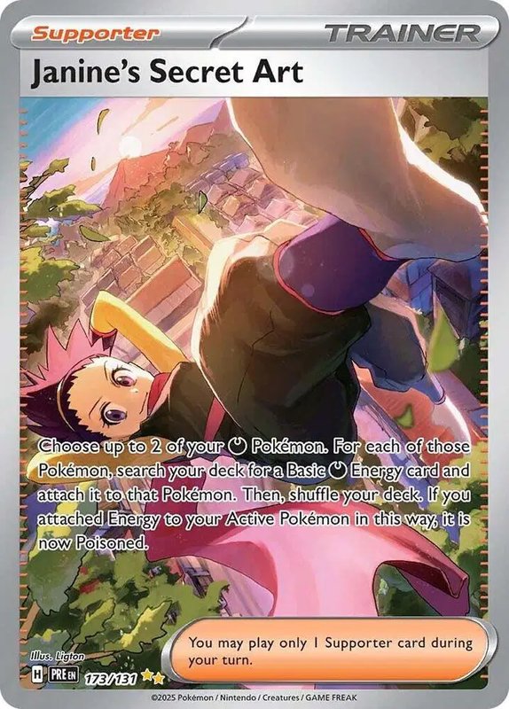 Janine's Secret Art — Prismatic Evolutions 173/131