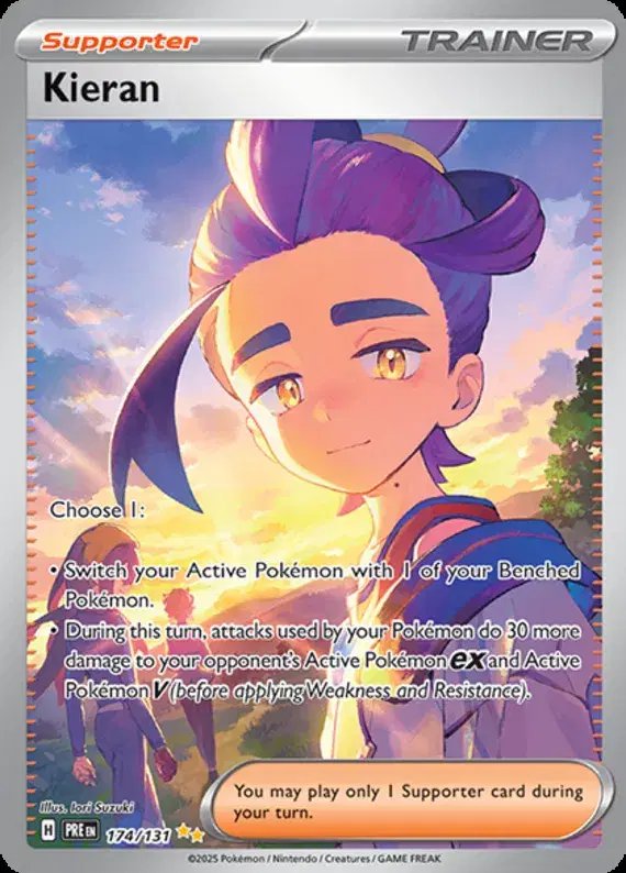 Kieran — Prismatic Evolutions 174/131