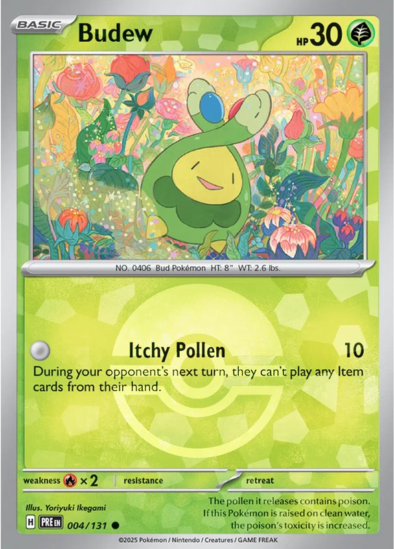 Budew (Poke Ball Pattern) — Prismatic Evolutions 004/131