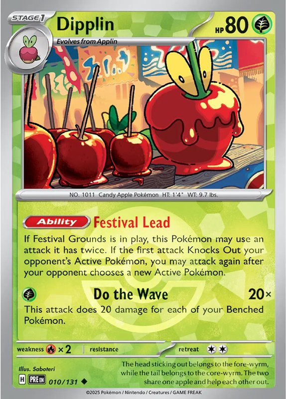 Dipplin (Poke Ball Pattern) — Prismatic Evolutions 010/131