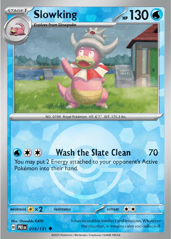 Slowking (Poke Ball Pattern) — Prismatic Evolutions 019/131