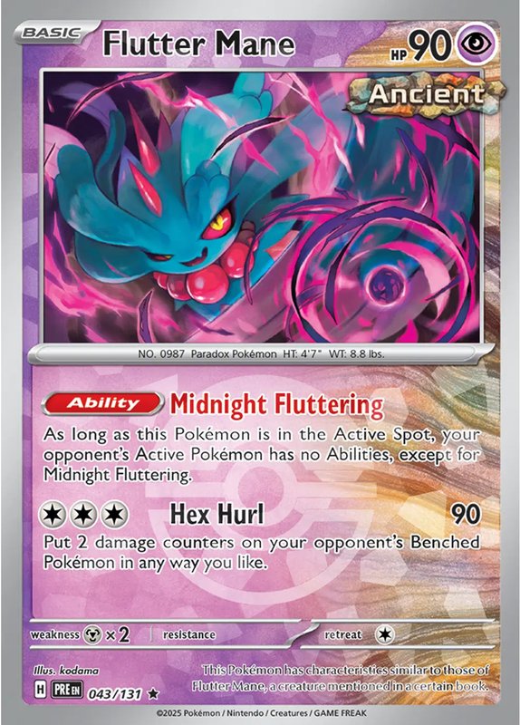 Flutter Mane (Poke Ball Pattern) — Prismatic Evolutions 043/131