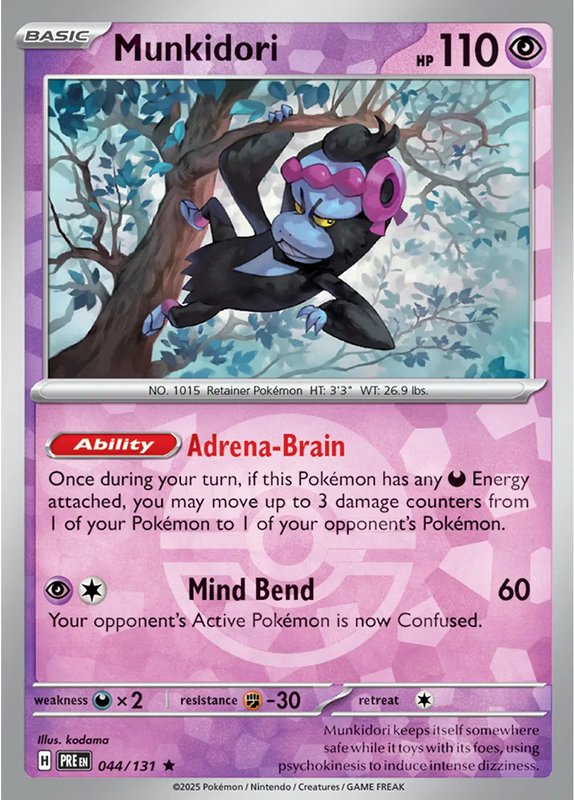 Munkidori (Poke Ball Pattern) — Prismatic Evolutions 044/131