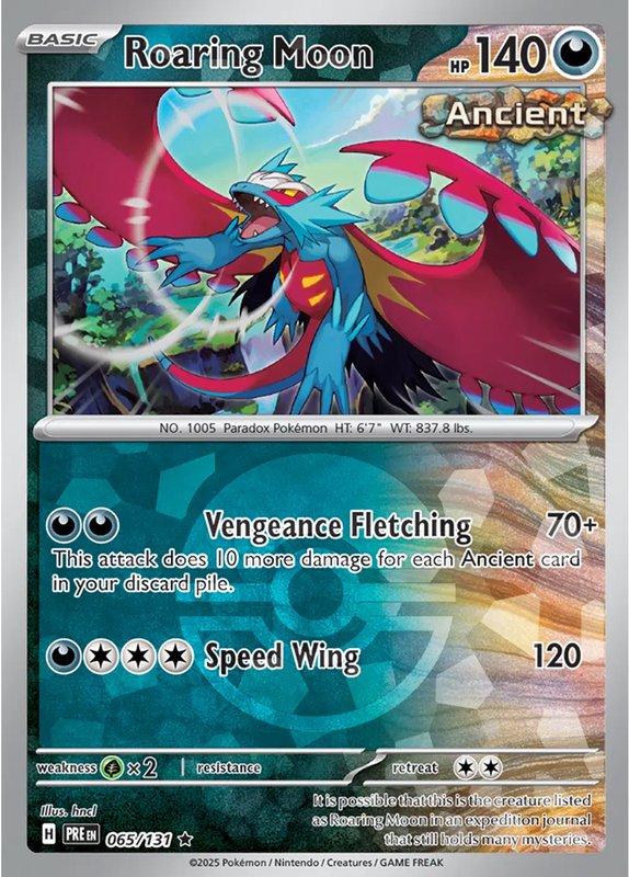 Roaring Moon (Poke Ball Pattern) — Prismatic Evolutions 065/131