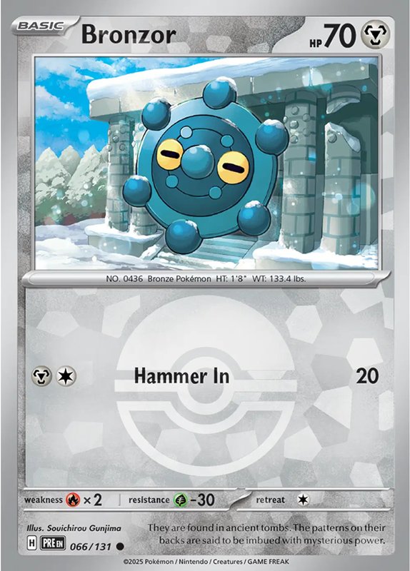 Bronzor (Poke Ball Pattern) — Prismatic Evolutions 066/131