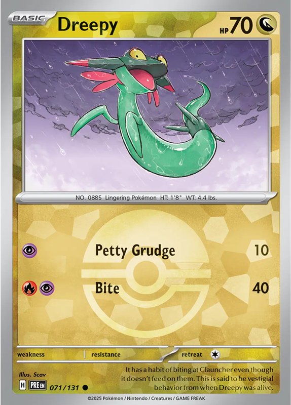 Dreepy (Poke Ball Pattern) — Prismatic Evolutions 071/131