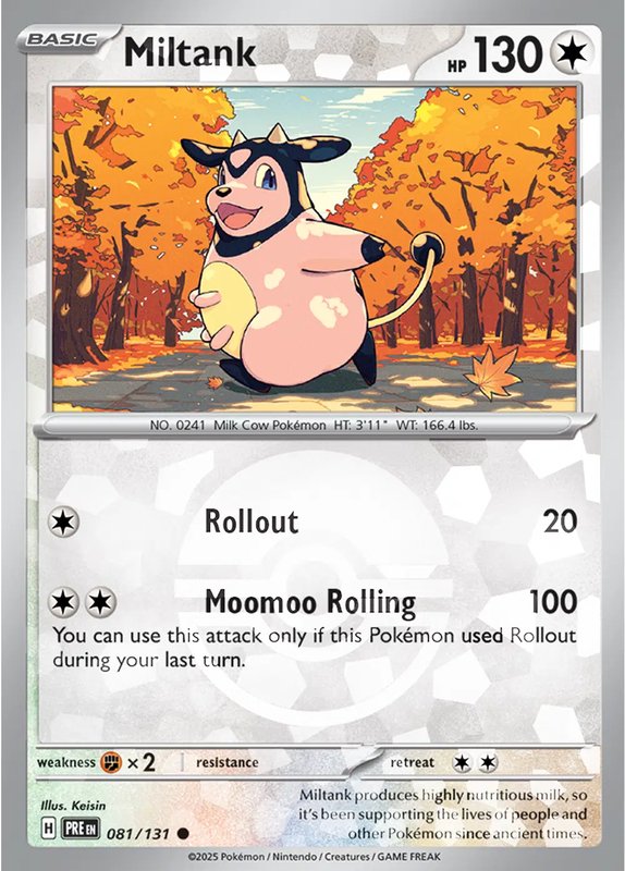 Miltank (Poke Ball Pattern) — Prismatic Evolutions 081/131