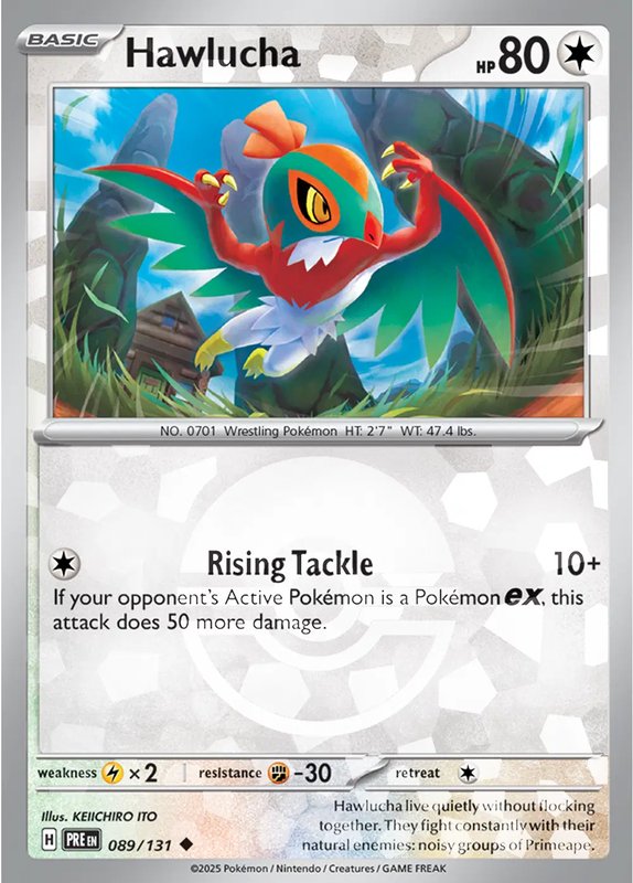 Hawlucha (Poke Ball Pattern) — Prismatic Evolutions 089/131