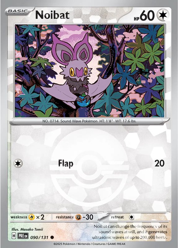 Noibat (Poke Ball Pattern) — Prismatic Evolutions 090/131