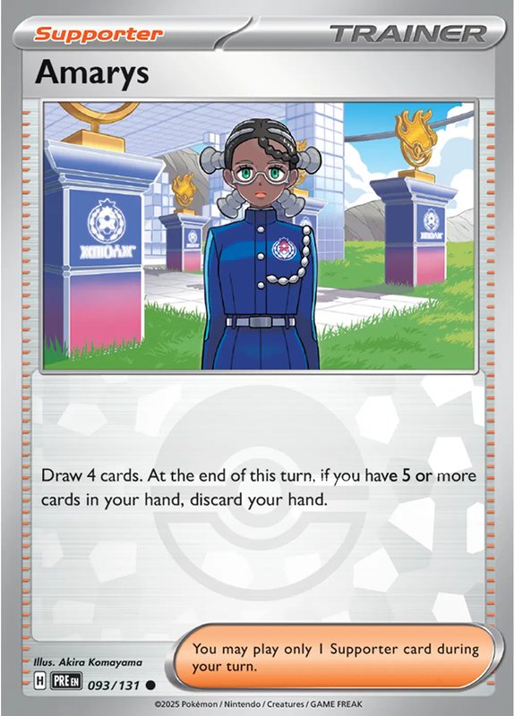 Amarys (Poke Ball Pattern) — Prismatic Evolutions 093/131