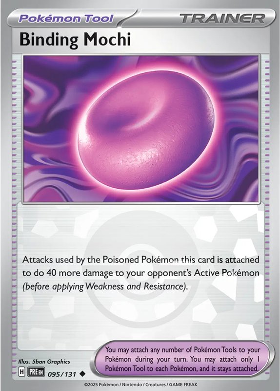 Binding Mochi (Poke Ball Pattern) — Prismatic Evolutions 095/131