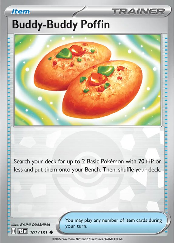 BuddyPoffin (Poke Ball Pattern) — Prismatic Evolutions 101/131
