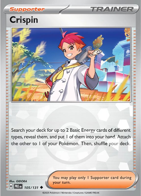 Crispin (Poke Ball Pattern) — Prismatic Evolutions 105/131