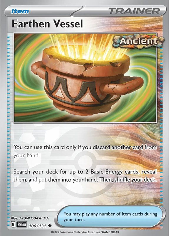 Earthen Vessel (Poke Ball Pattern) — Prismatic Evolutions 106/131