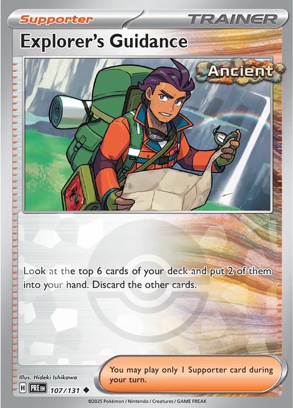 Explorer's Guidance (Poke Ball Pattern) — Prismatic Evolutions 107/131
