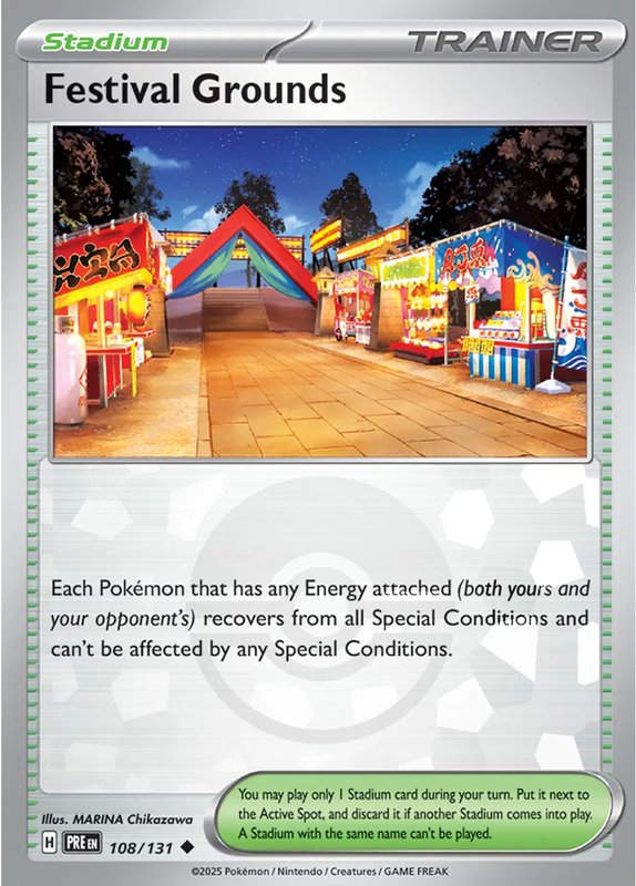 Festival Grounds (Poke Ball Pattern) — Prismatic Evolutions 108/131