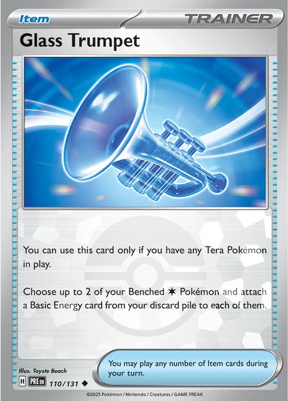 Glass Trumpet (Poke Ball Pattern) — Prismatic Evolutions 110/131