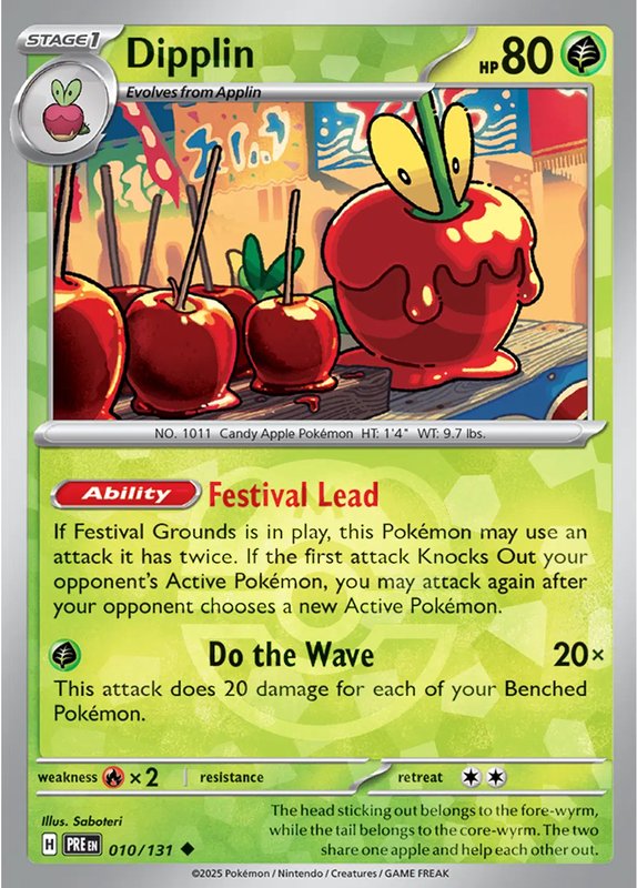 Dipplin (Master Ball Pattern) — Prismatic Evolutions 010/131