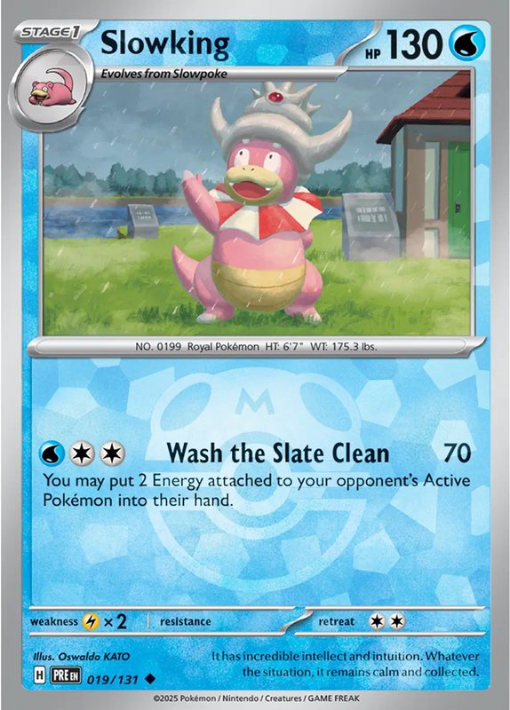 Slowking (Master Ball Pattern) — Prismatic Evolutions 019/131