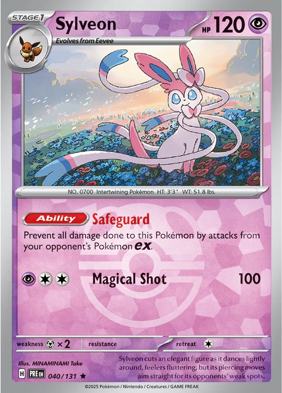 Sylveon (Master Ball Pattern) — Prismatic Evolutions 040/131
