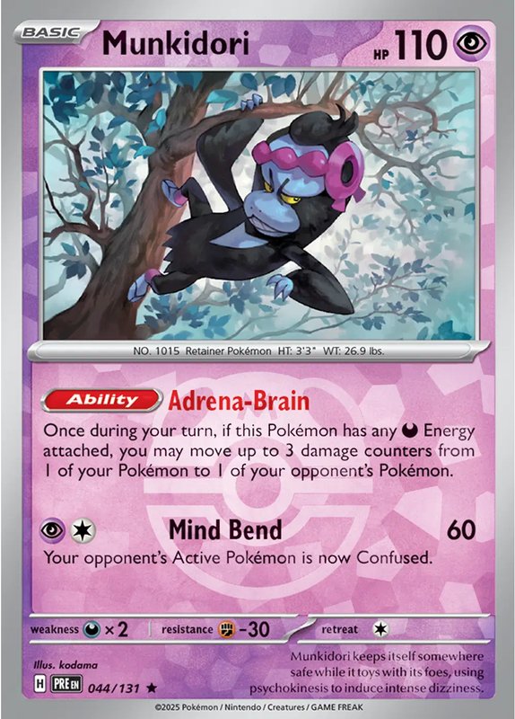 Munkidori (Master Ball Pattern) — Prismatic Evolutions 044/131