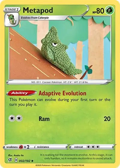 Metapod — Rebel Clash 002/192