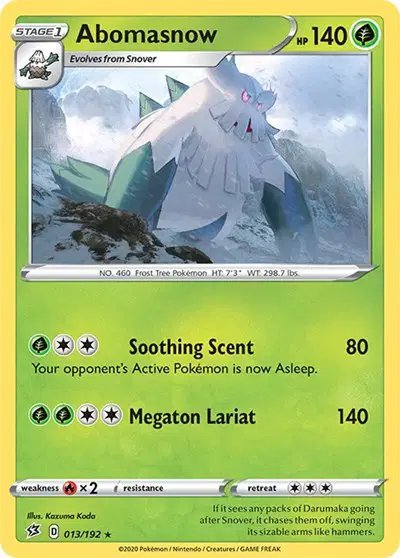 Abomasnow — Rebel Clash 013/192
