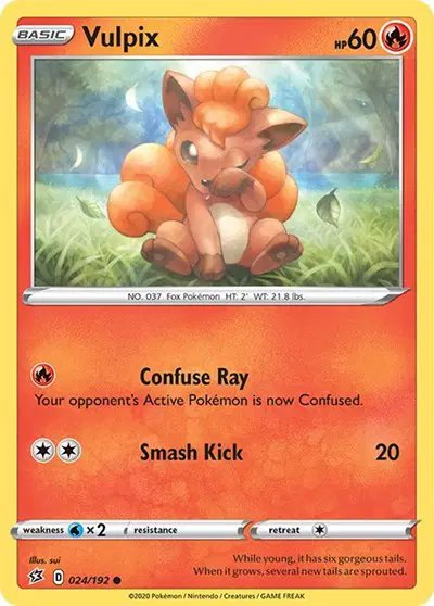 Vulpix — Rebel Clash 024/192