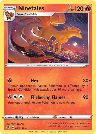 Ninetales — Rebel Clash 025/192