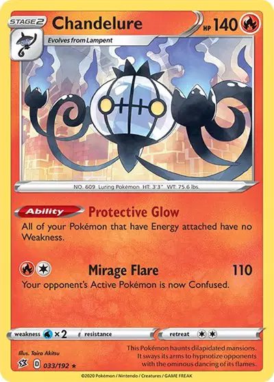Chandelure — Rebel Clash 033/192