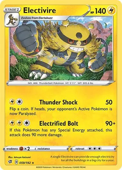 Electivire — Rebel Clash 059/192