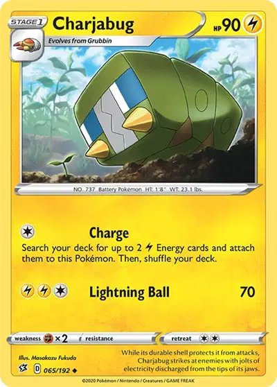 Charjabug — Rebel Clash 065/192